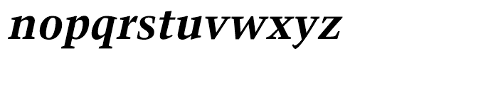 Trump Mediaeval Office Bold Italic Font LOWERCASE