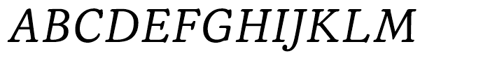 Trybuna Italic Font UPPERCASE