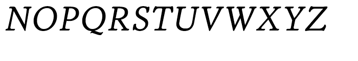 Trybuna Italic Font UPPERCASE