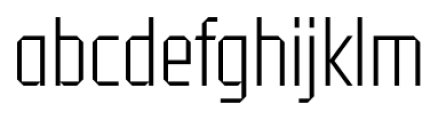 Tradesman Condensed Light Font LOWERCASE