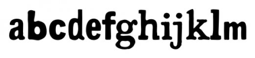 Train Of Thought Regular Font LOWERCASE