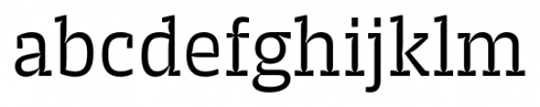 Trench Slab Light Font LOWERCASE