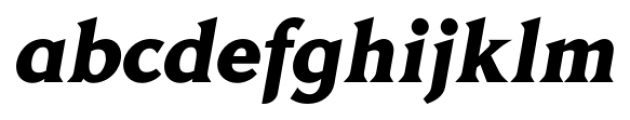 Triangle Bold Italic Font LOWERCASE