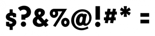 Triplex Serif Extra Bold Font OTHER CHARS