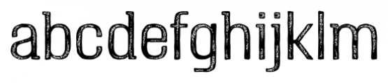 Triump Rough Rock 02 Font LOWERCASE