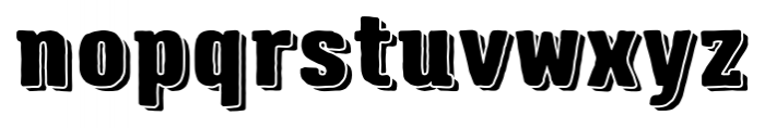 Triump Rough Rock 06 Font LOWERCASE