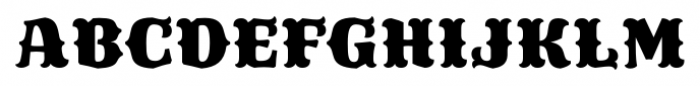 Trochera Regular Font UPPERCASE