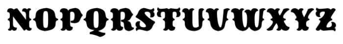 Trochera Regular Font LOWERCASE