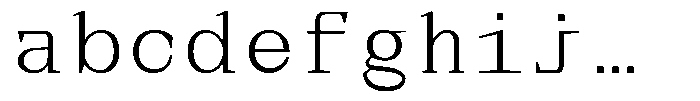 TRT Aigo Mono Regular FONT