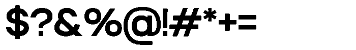 TRT Artnik Bold Font OTHER CHARS