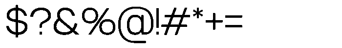 TRT Artnik Light Font OTHER CHARS