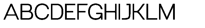 TRT Artnik Light Font UPPERCASE