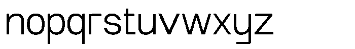 TRT Artnik Light Font LOWERCASE