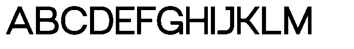 TRT Artnik Medium Font UPPERCASE