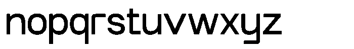 TRT Artnik Medium Font LOWERCASE