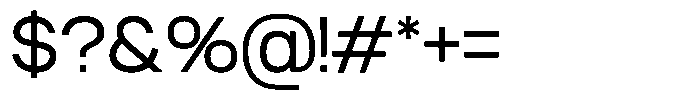 TRT Artnik Regular Font OTHER CHARS