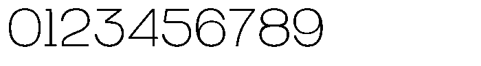 TRT Artnik Thin Font OTHER CHARS