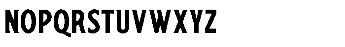 TRT Bird Of Feather Extra Bold Font UPPERCASE