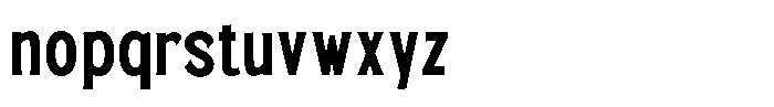 TRT Bird Of Feather Extra Bold Font LOWERCASE
