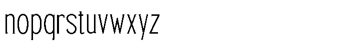TRT Bird Of Feather Extra Light Font LOWERCASE