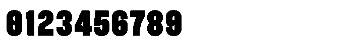 TRT Burn Extra Bold Font OTHER CHARS