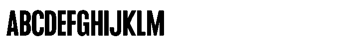 TRT Burn Medium Font UPPERCASE