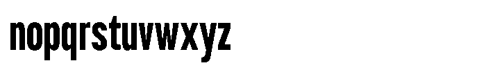 TRT Burn Medium Font LOWERCASE