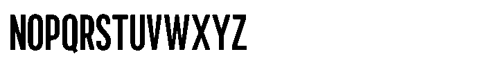 TRT Burn Regular Font UPPERCASE