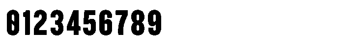 TRT Burn Semi Bold Font OTHER CHARS