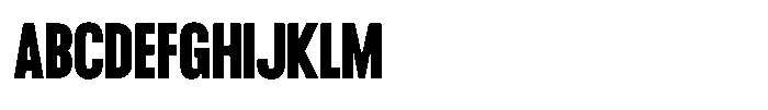 TRT Burn Semi Bold Font UPPERCASE