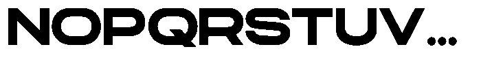 TRT Cenzo Monaco TRT CENZO MONACO Extra Bold Font UPPERCASE