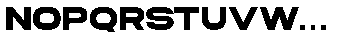TRT Fluke Bold Font UPPERCASE