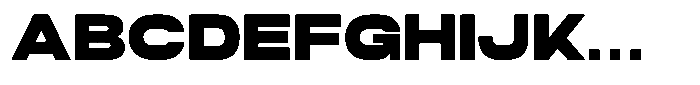 TRT Fluke Extra Bold Font UPPERCASE