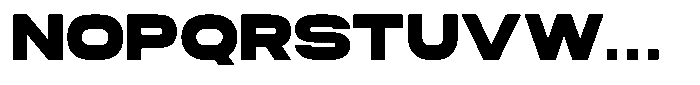 TRT Fluke Extra Bold Font UPPERCASE