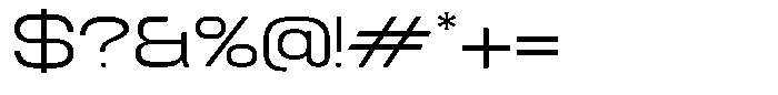 TRT Fluke Extra Light Font OTHER CHARS