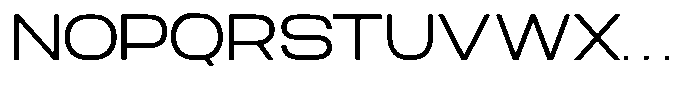 TRT Fluke Extra Light Font UPPERCASE
