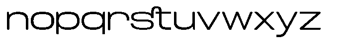 TRT Fluke Extra Light Font LOWERCASE