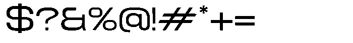 TRT Fluke Light Font OTHER CHARS