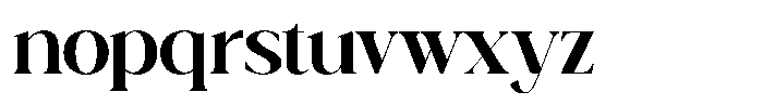 TRT Gateral Extra Bold Font LOWERCASE