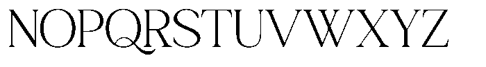 TRT Gateral Extra Light Font UPPERCASE