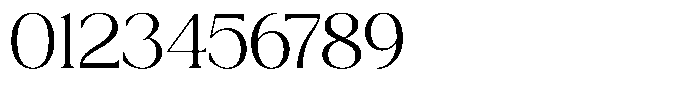 TRT Gateral Light Font OTHER CHARS