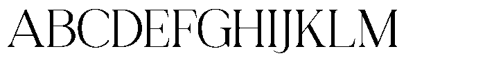 TRT Gateral Light Font UPPERCASE