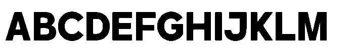 TRT Groza Bold Font UPPERCASE