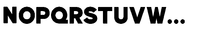 TRT Groza Extra Bold Font UPPERCASE