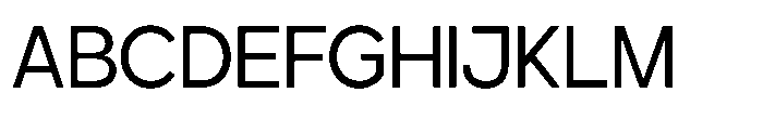 TRT Groza Light Font UPPERCASE