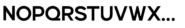 TRT Groza Medium Font UPPERCASE