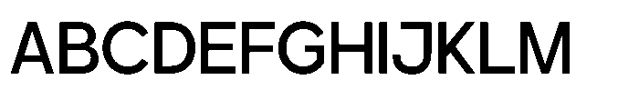 TRT Groza Regular Font UPPERCASE