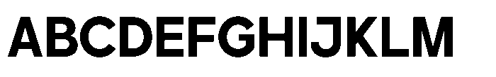 TRT Groza Semi Bold Font UPPERCASE