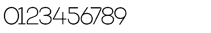 TRT Groza Thin Font OTHER CHARS