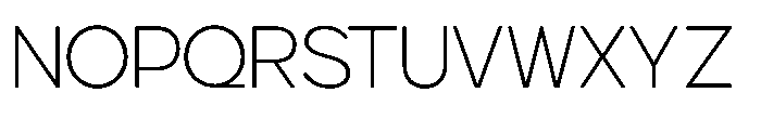 TRT Groza Thin Font UPPERCASE